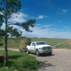 Haulin' grass for the winter.